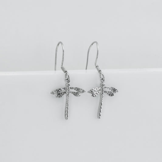 Dragonfly Drop Earrings