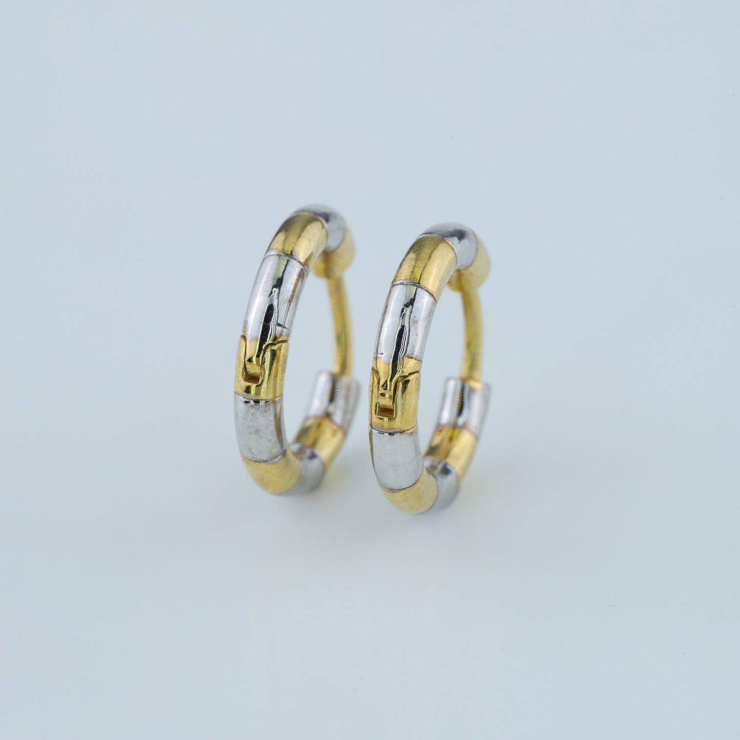 Circle Huggie Earrings