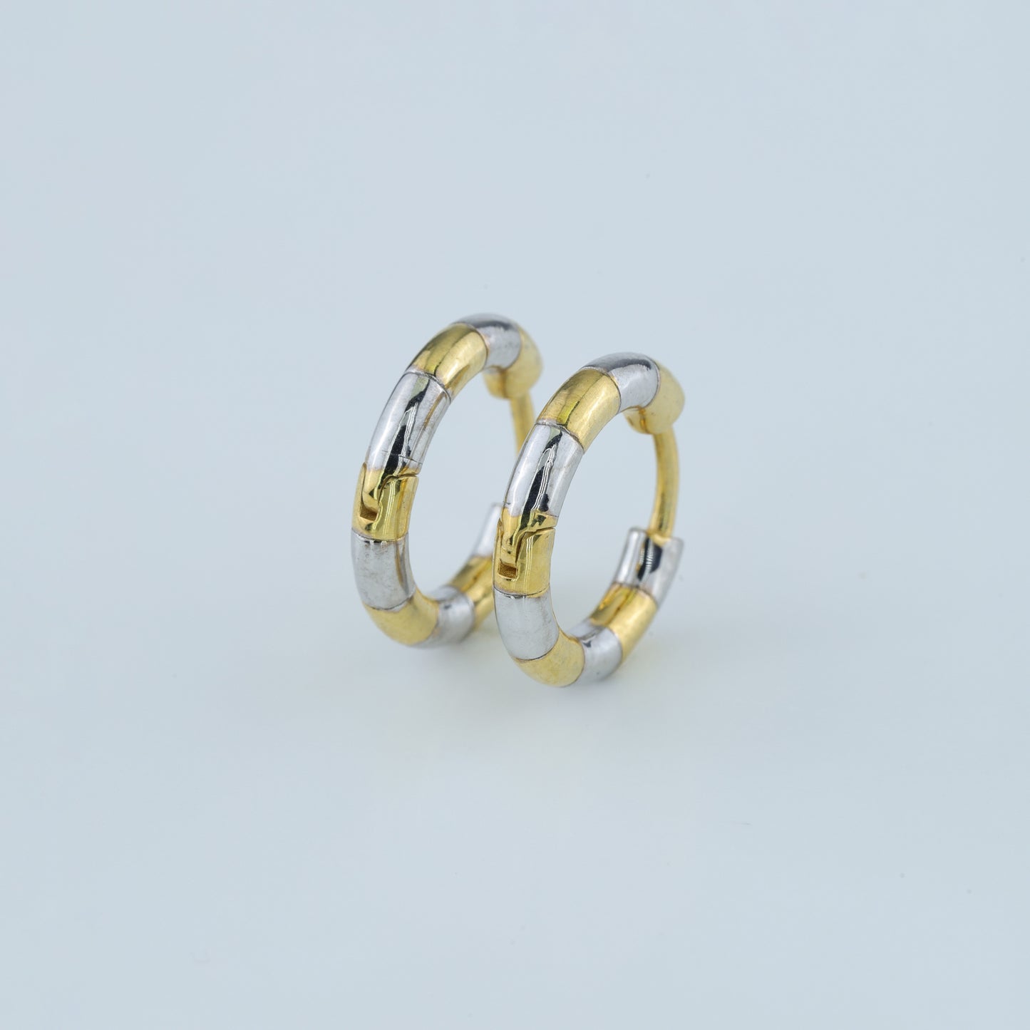 Circle Huggie Earrings