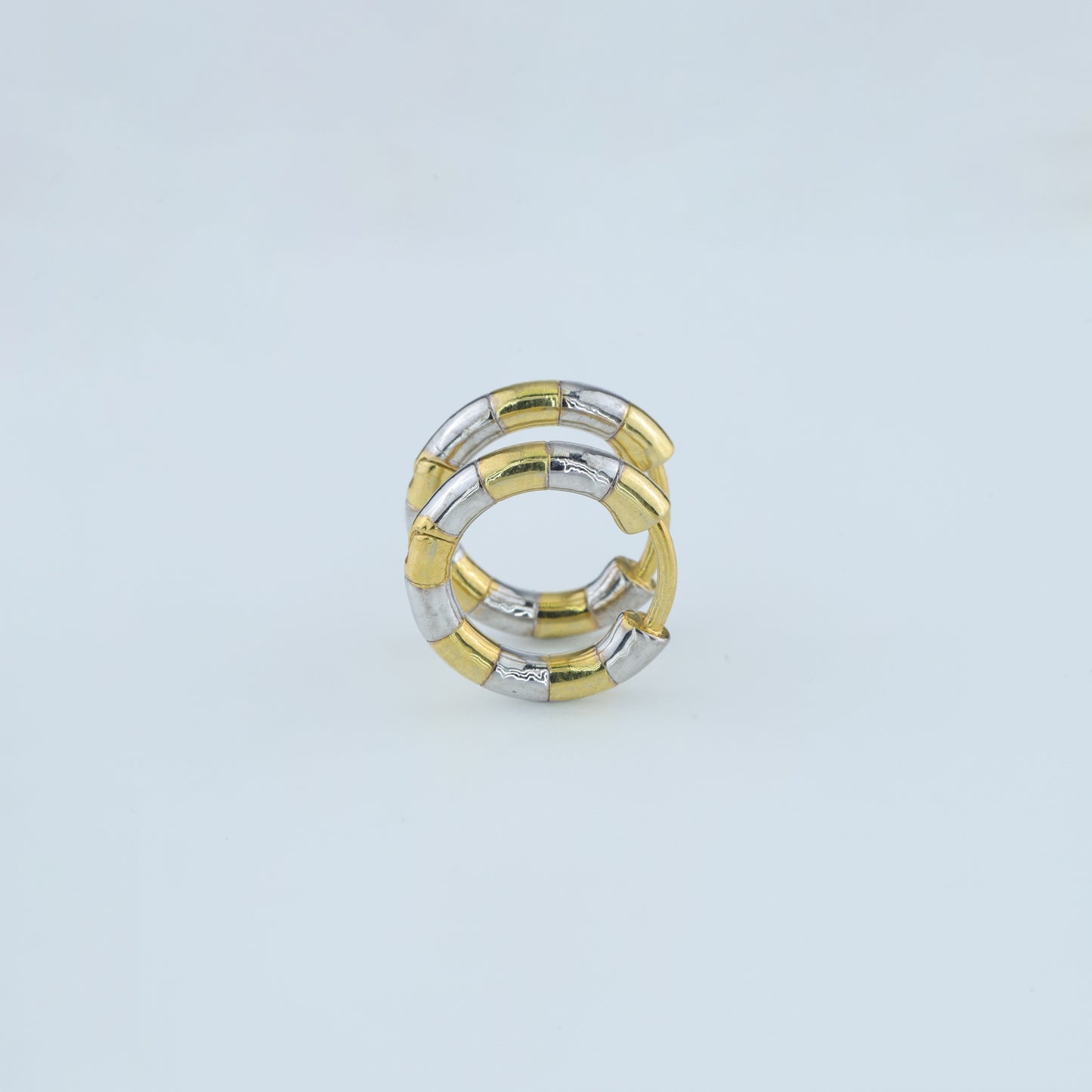 Circle Huggie Earrings