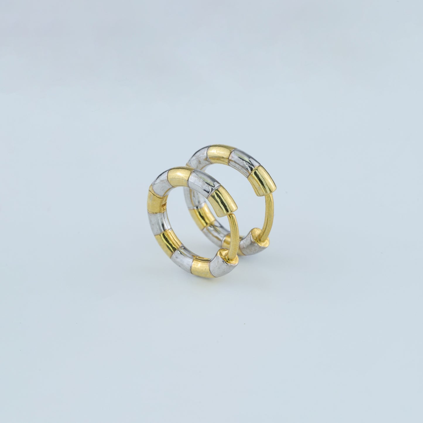 Circle Huggie Earrings