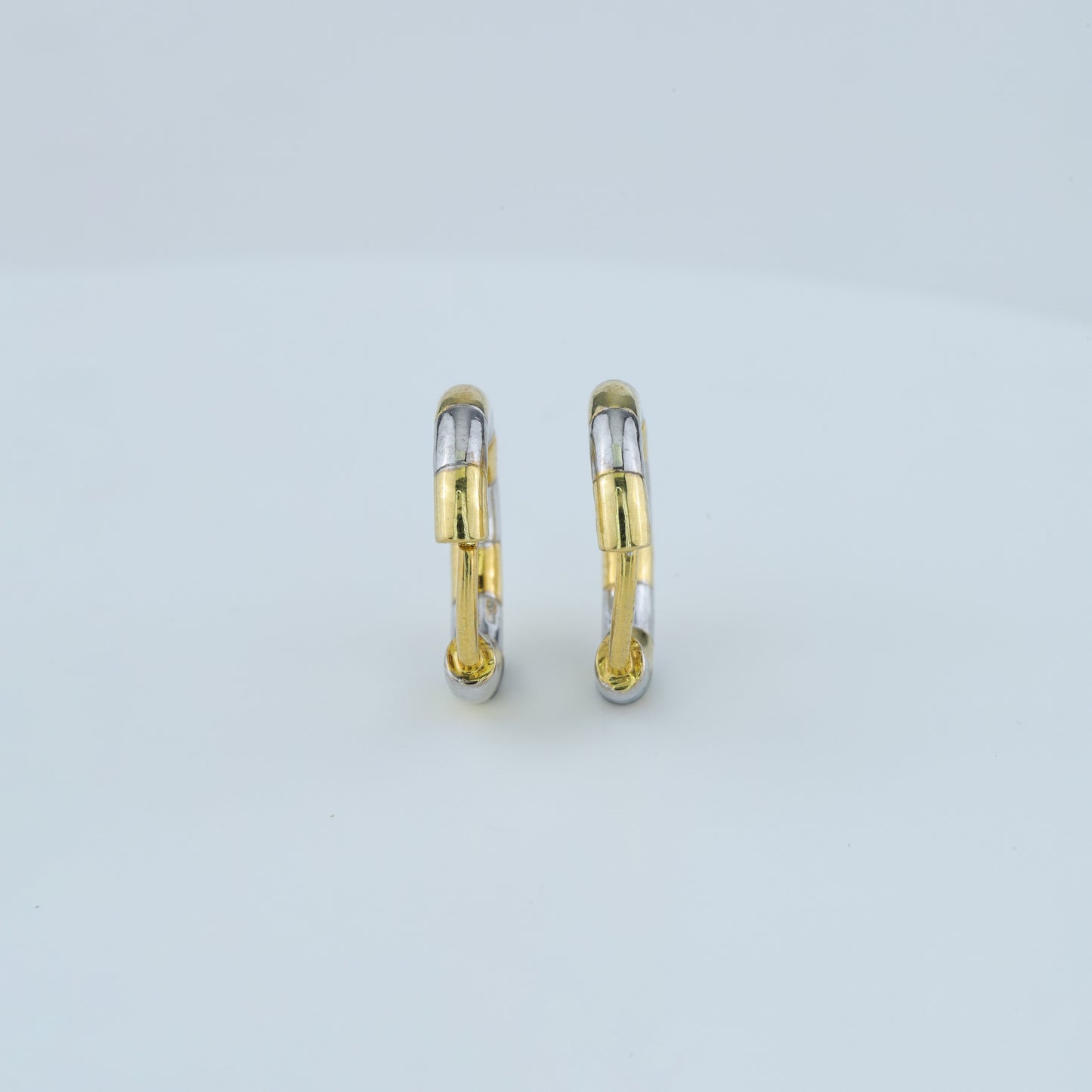 Circle Huggie Earrings