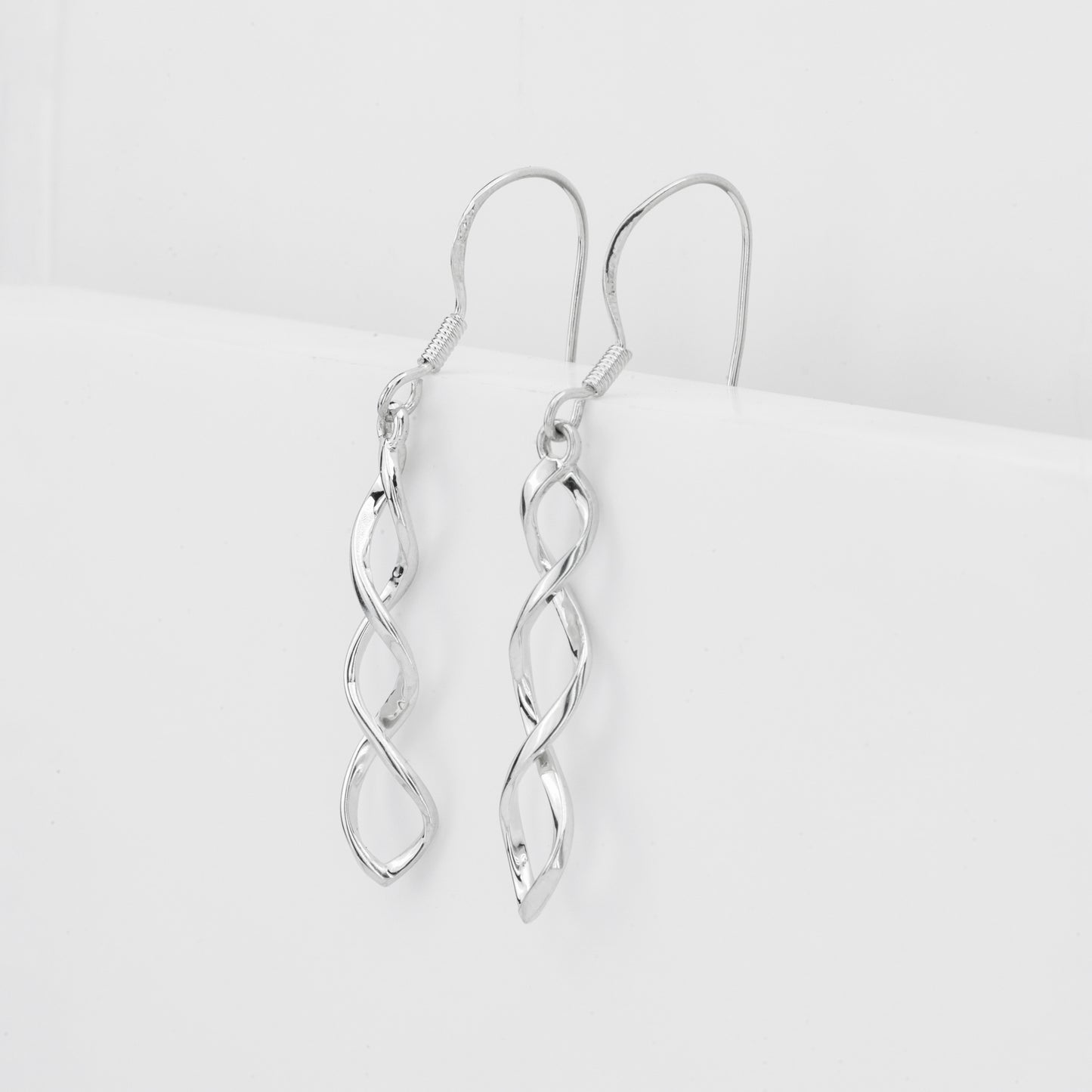 Spiral Drop Earrings