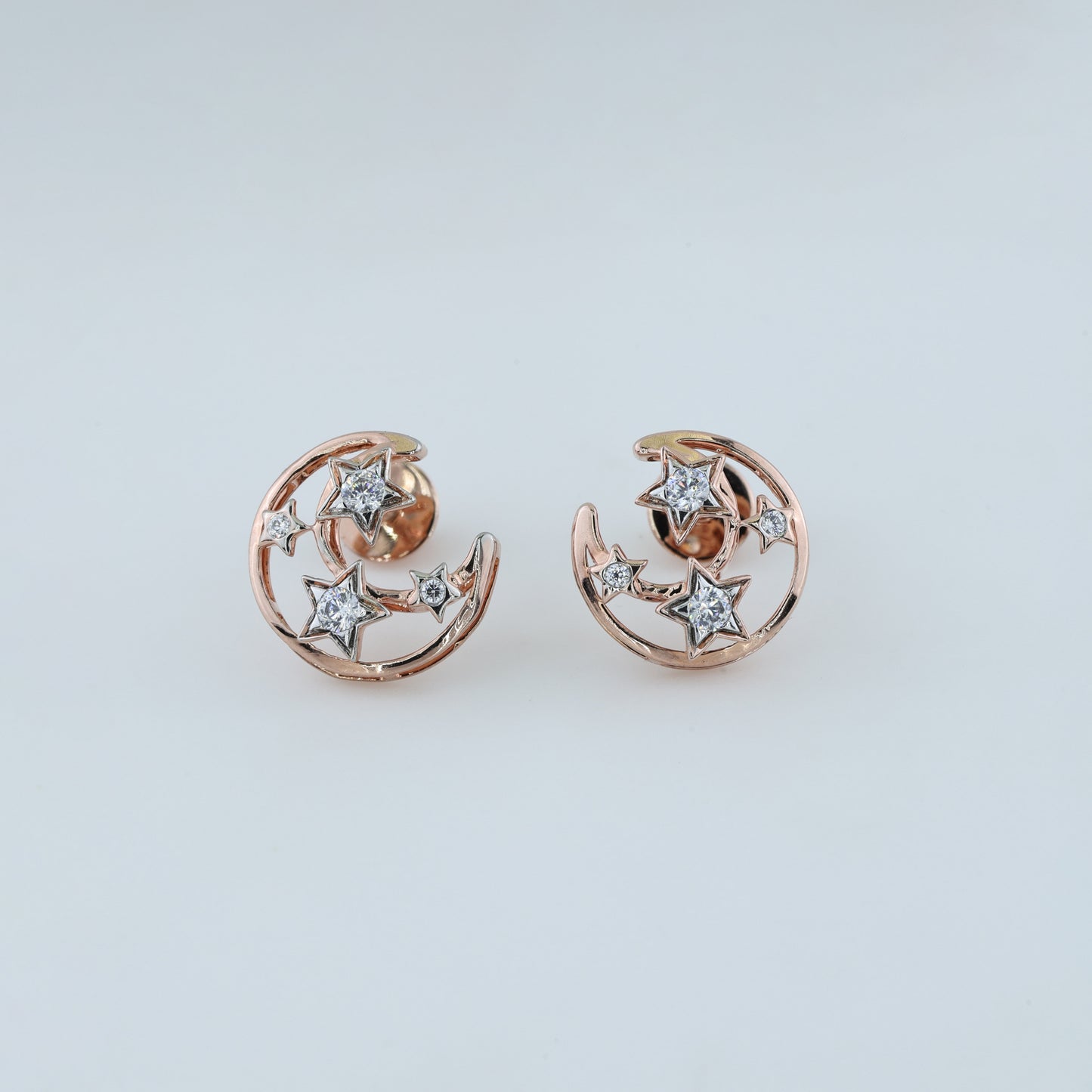 Moon Diamond Pendent