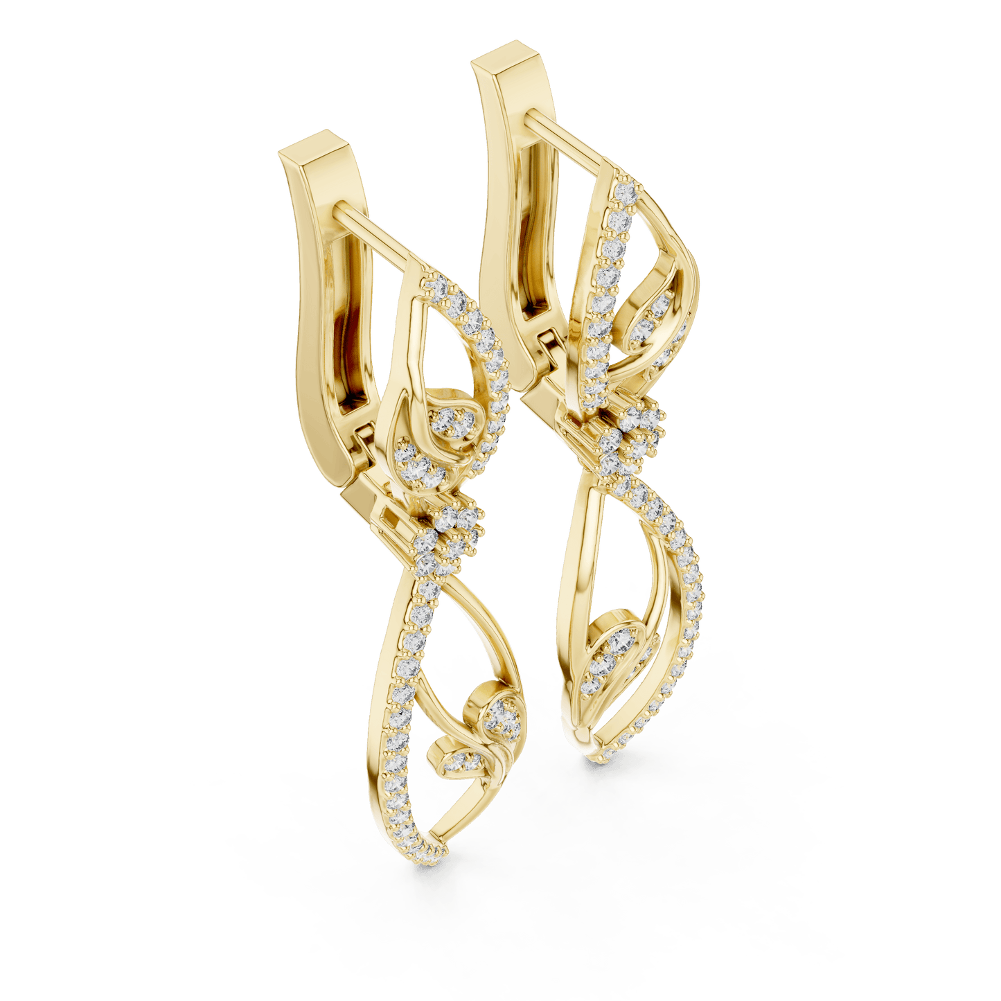 Vine Drop Earrings