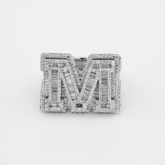 Baguette-cut Diamond Ring