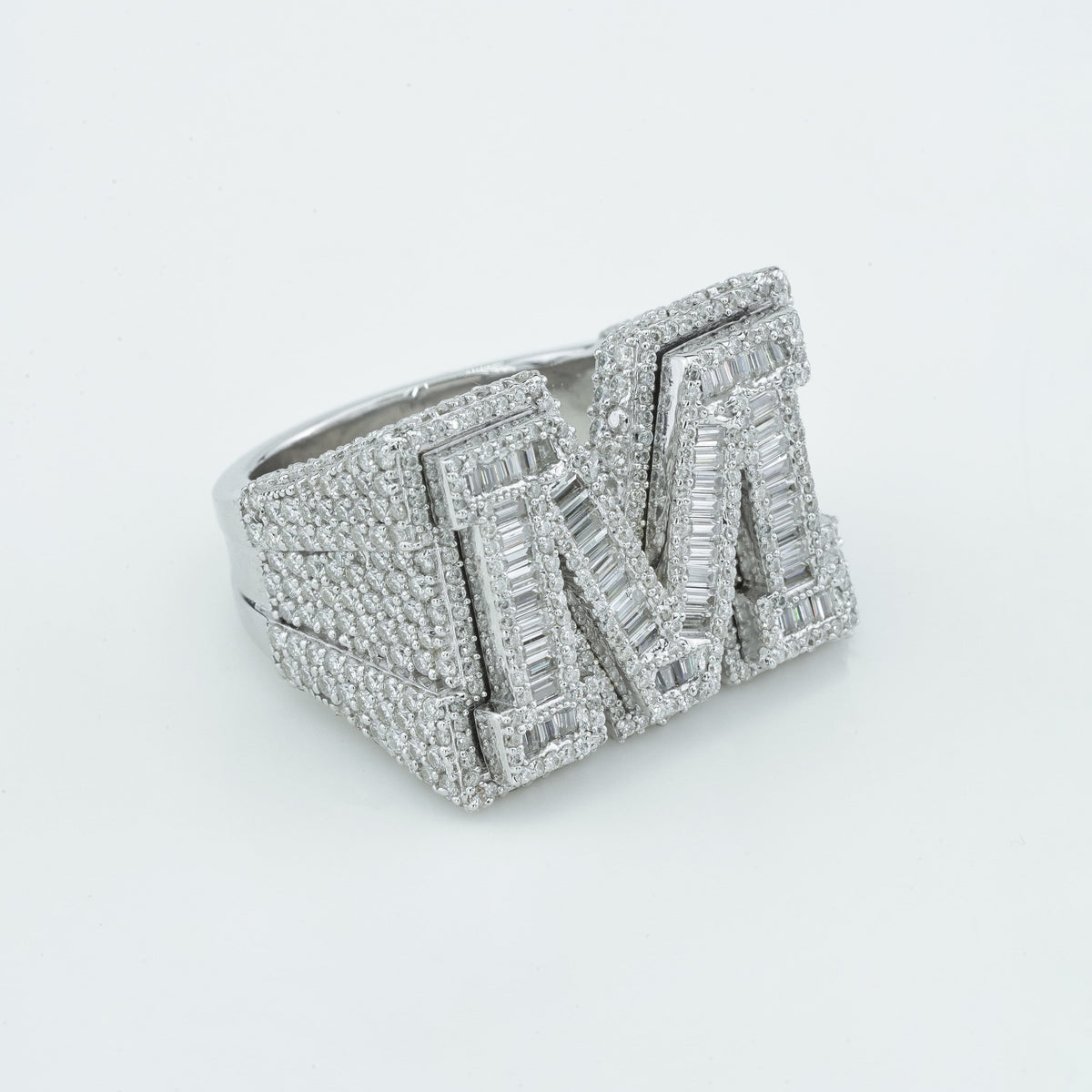Baguette-cut Diamond Ring