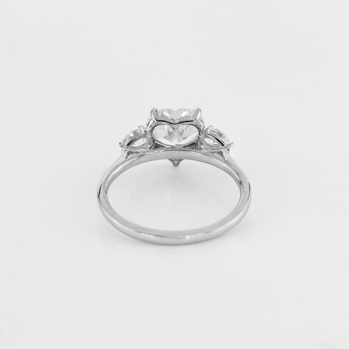 Heart Solitaire Ring