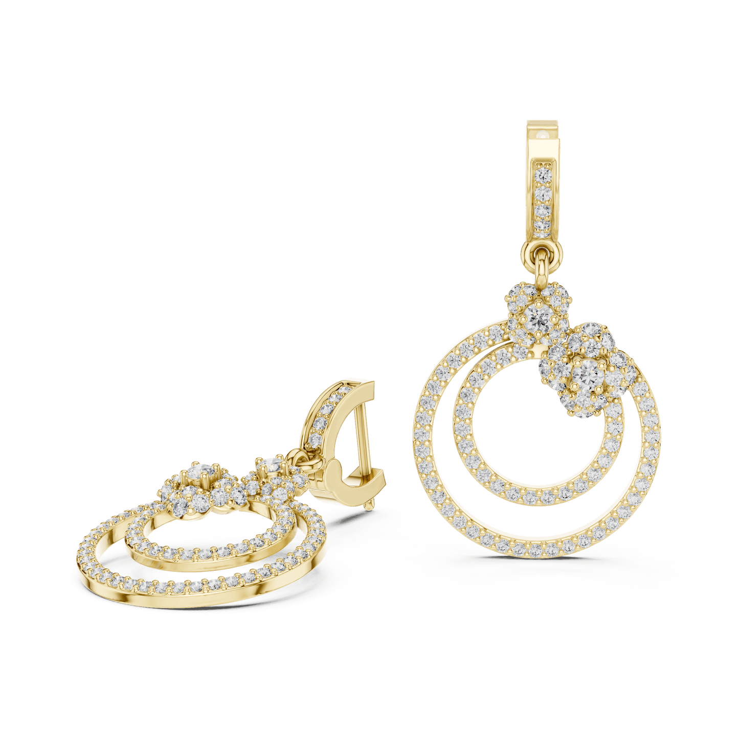 Andromeda Orbiting Earrings