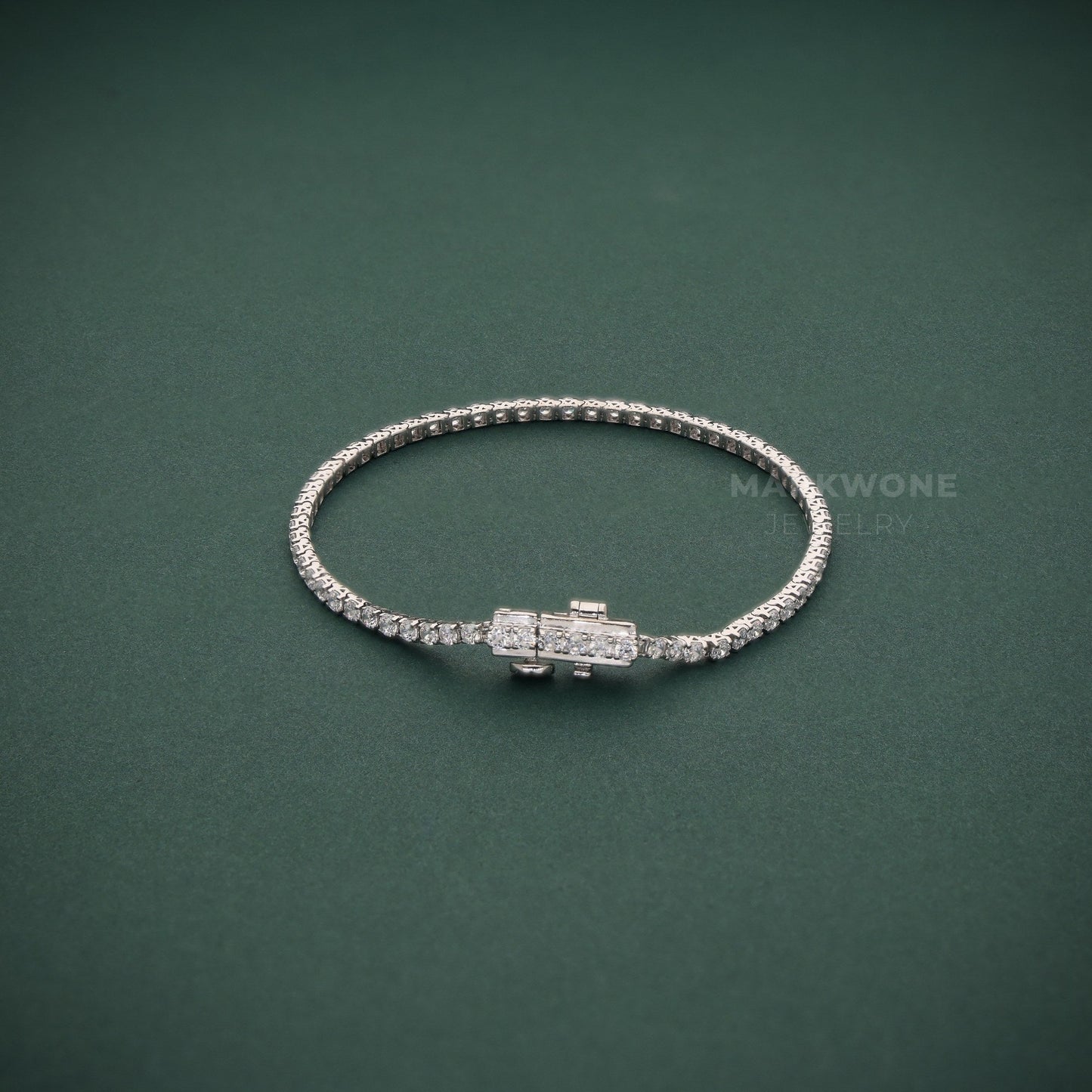 Round Cut Tennis Bracelet