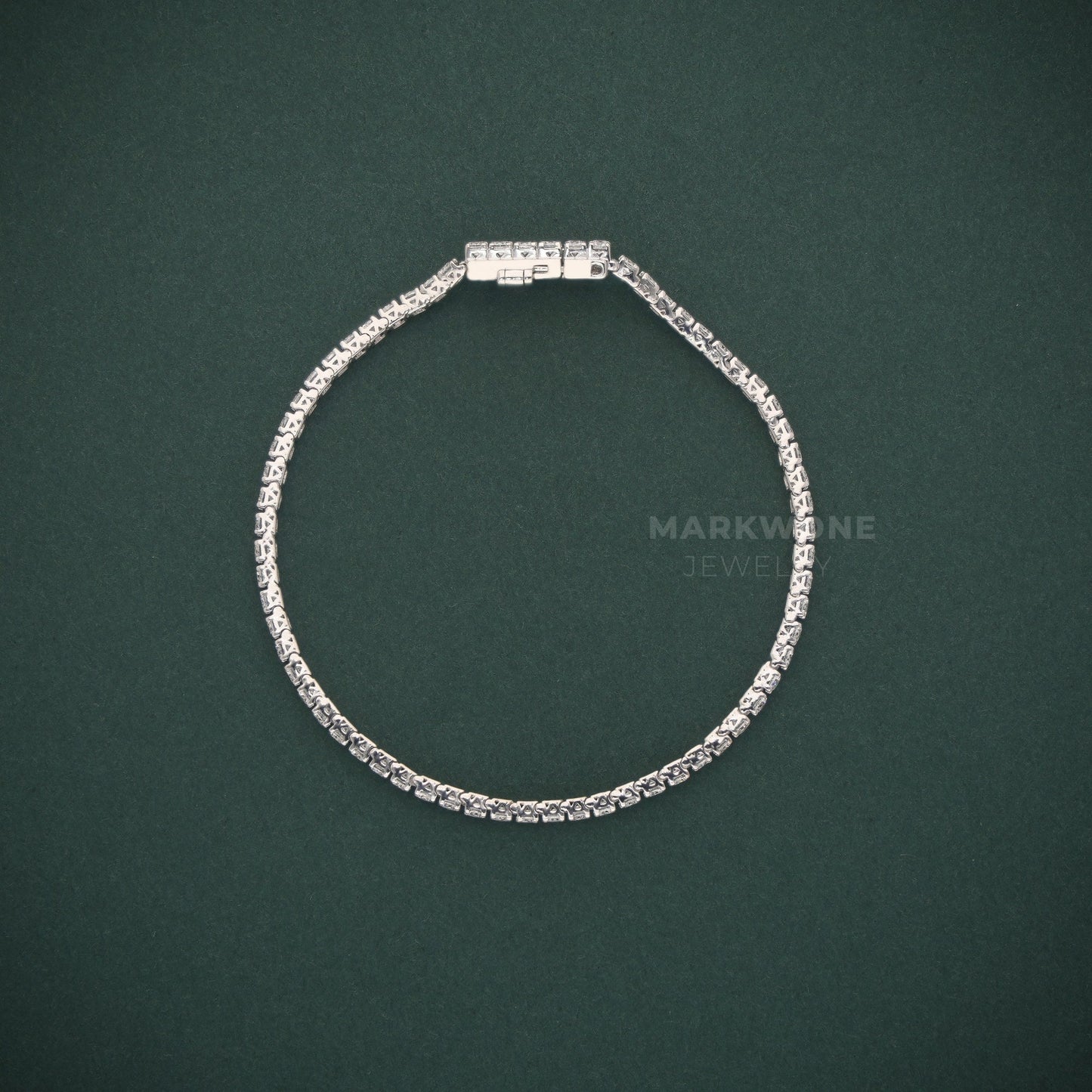 Round Cut Tennis Bracelet