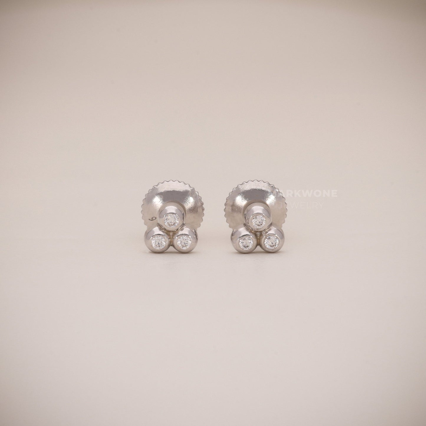 Three Daimond Earring