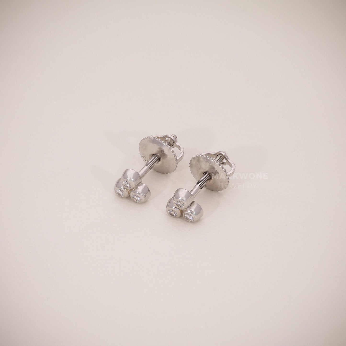 Three Daimond Earring