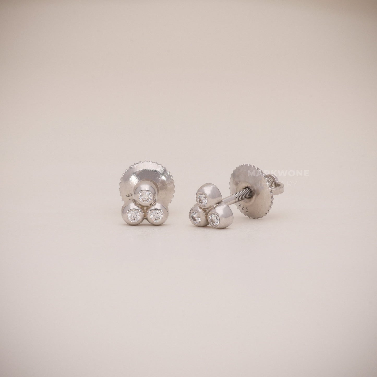 Three Daimond Earring