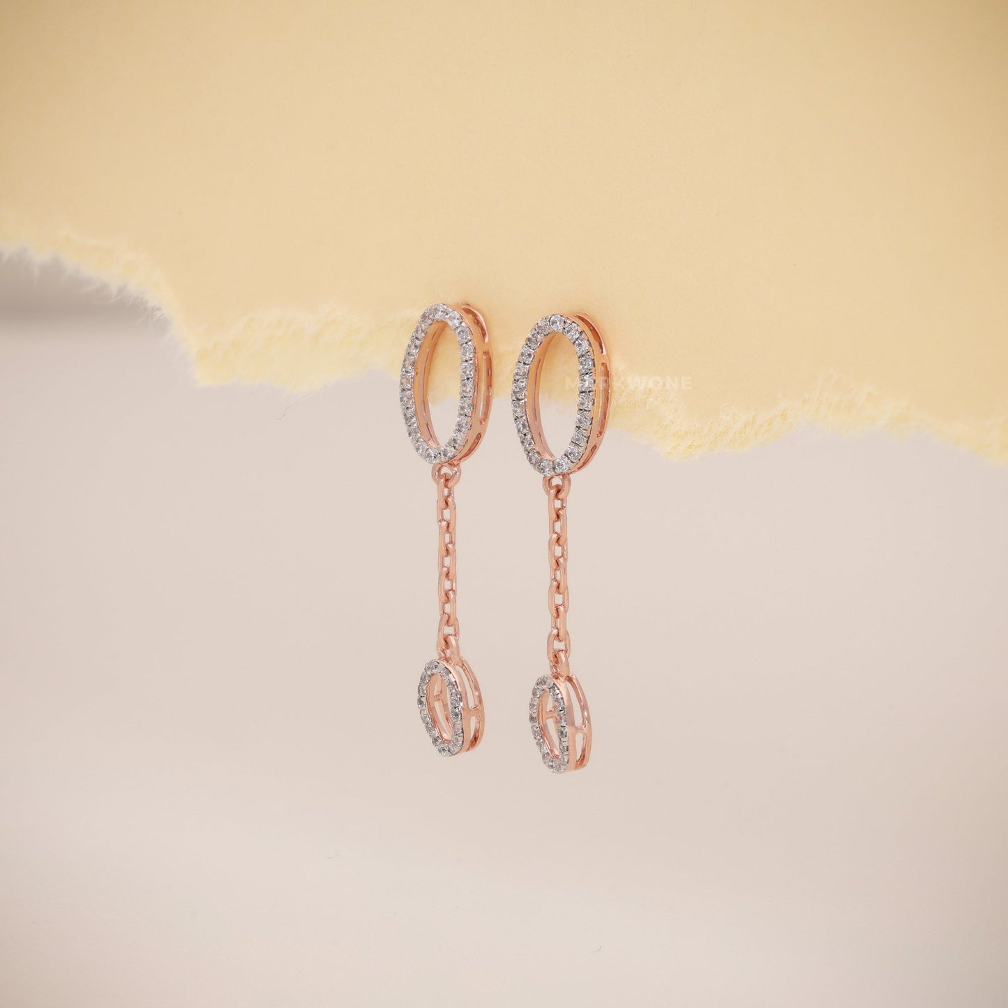 Diamond Drop Earrings