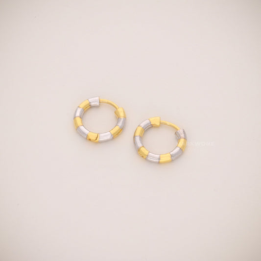 Circle Huggie Earrings