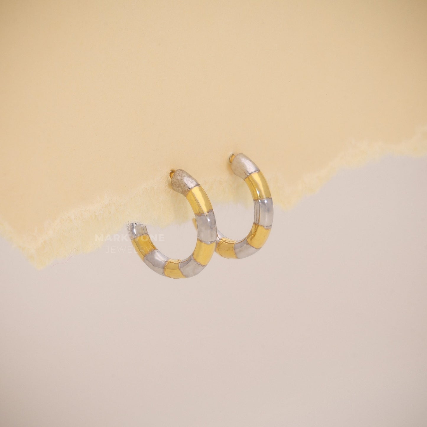 Circle Huggie Earrings