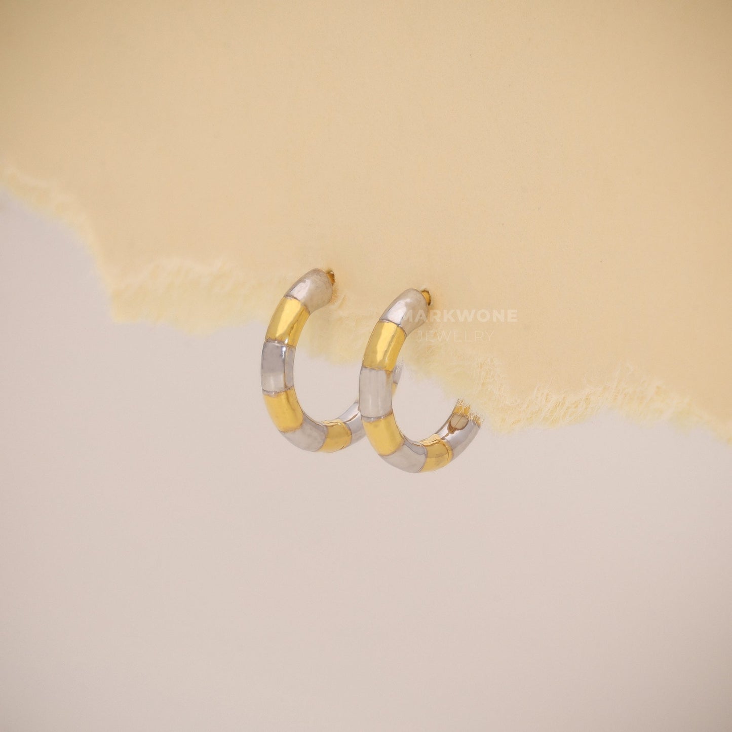 Circle Huggie Earrings