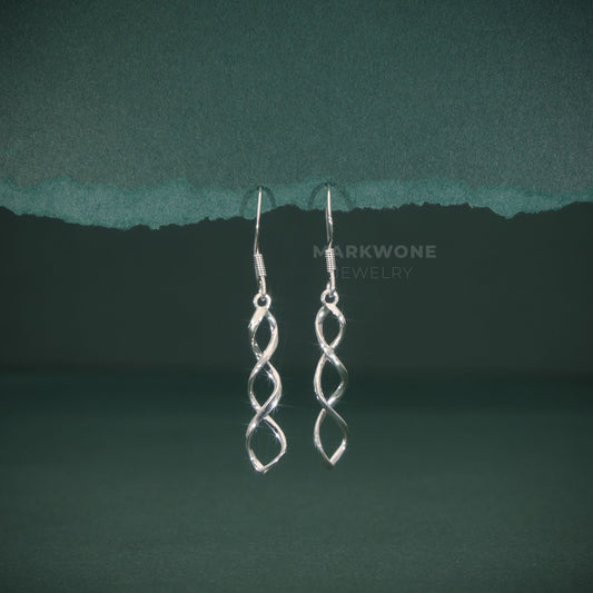 Spiral Drop Earrings