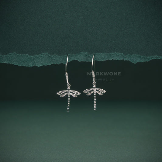 Dragonfly Drop Earrings