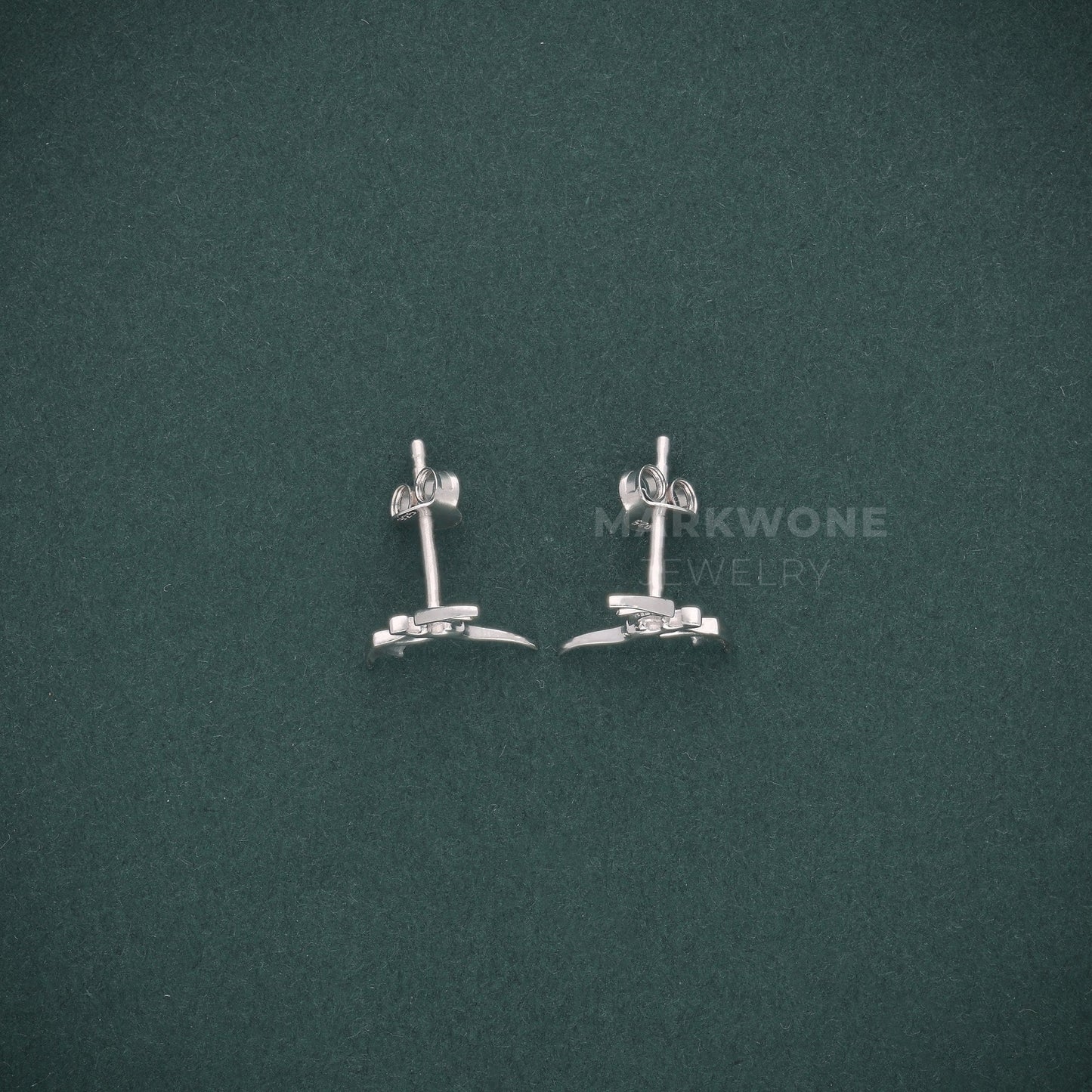 Bat Wing Stud Earrings