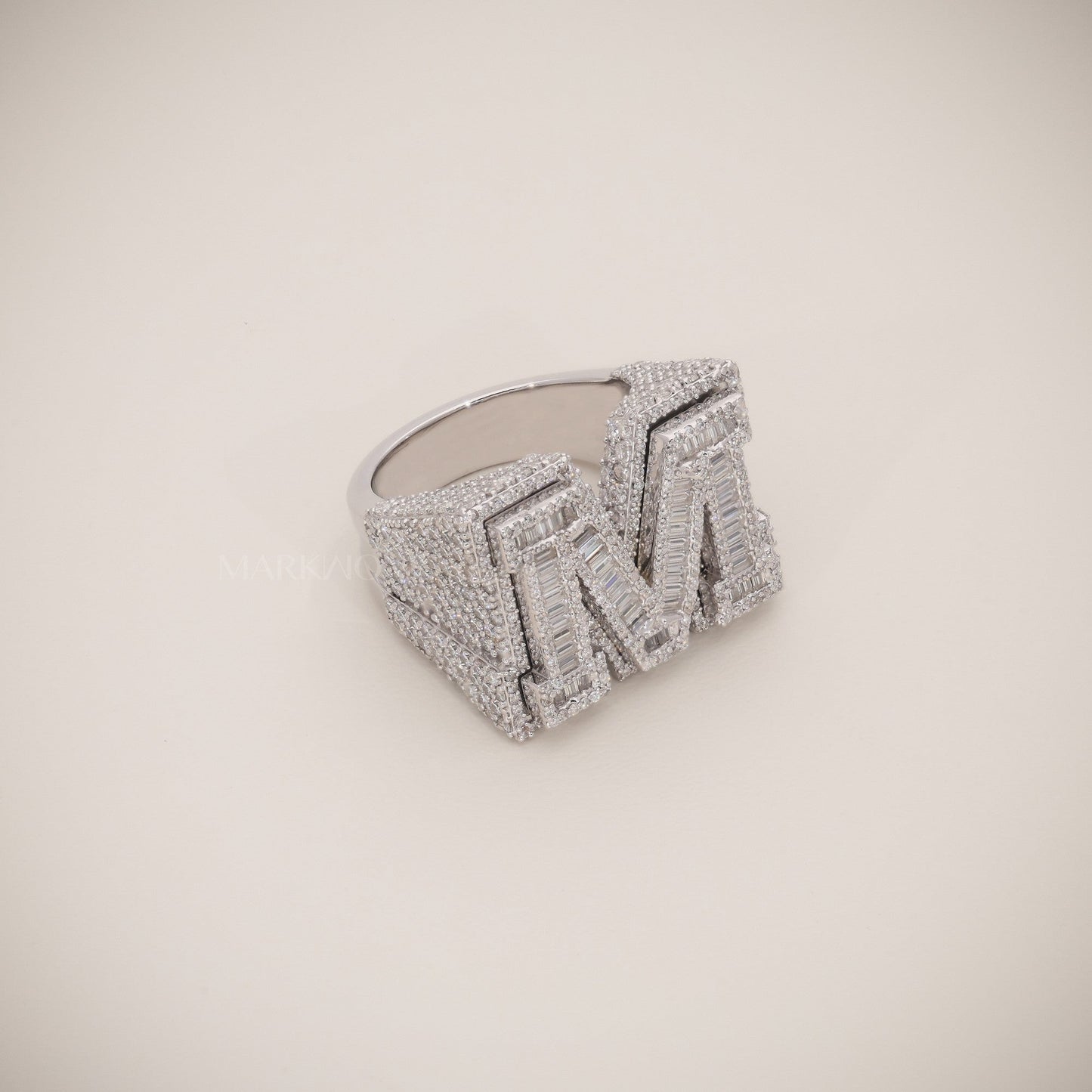 Baguette-cut Diamond Ring