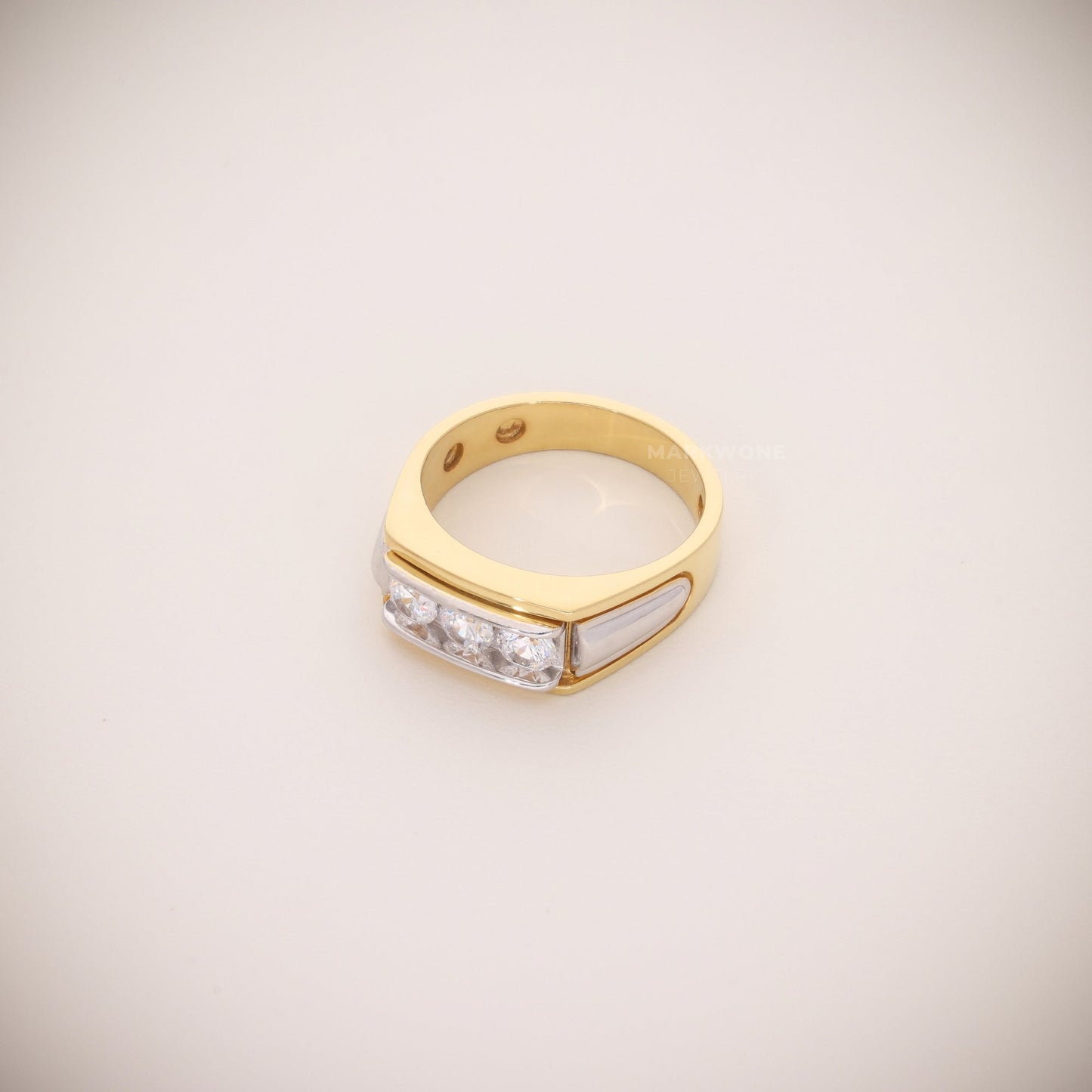 Men's Signet Diamond Ring