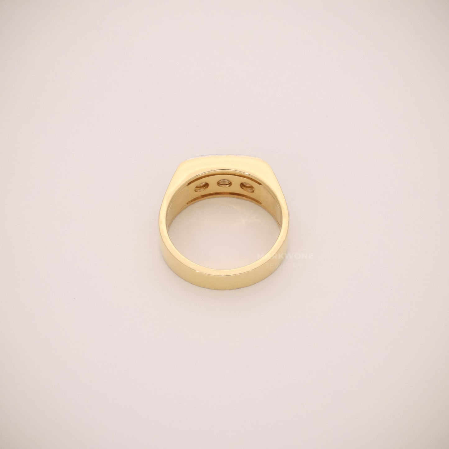 Men's Signet Diamond Ring