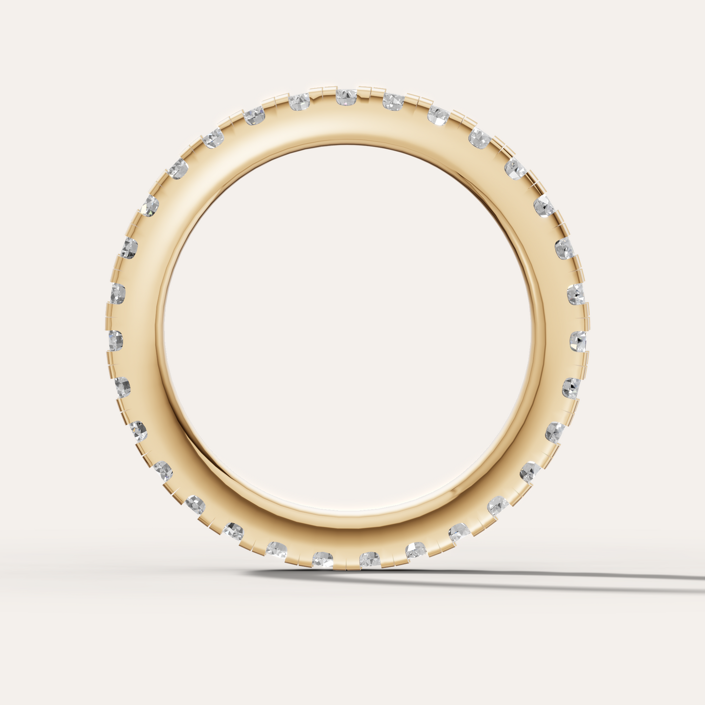 Shared Prong Diamond Eternity Band