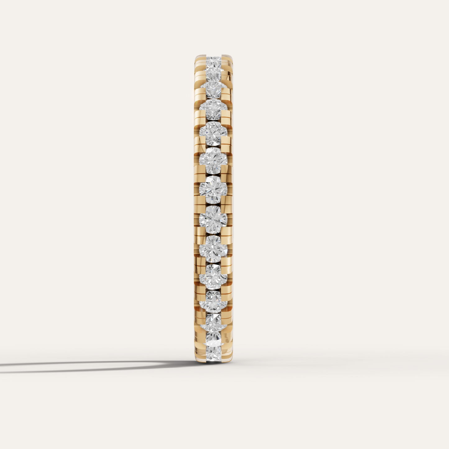 Shared Prong Diamond Eternity Band