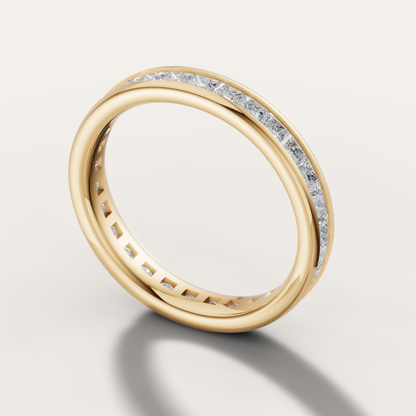 Channel Set Diamond Eternity Band