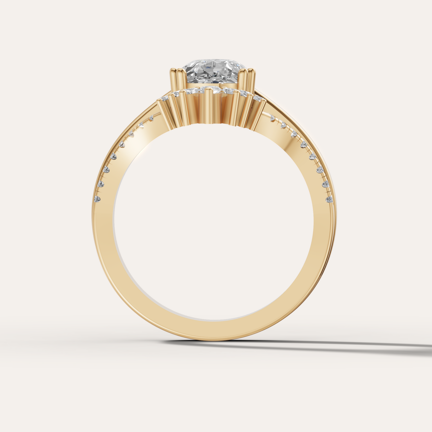 Marquise Side-Stone Ring