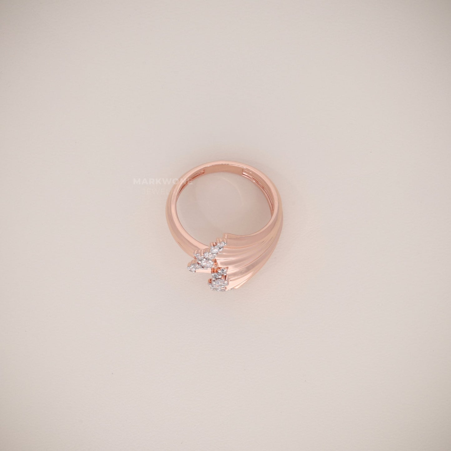 Diamond Cluster Cocktail Ring