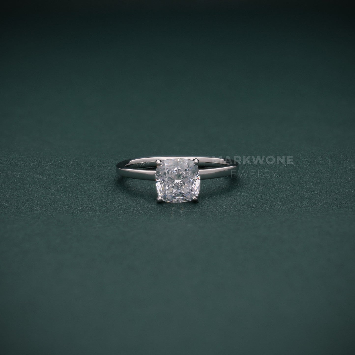 Cushion-cut Diamond Ring