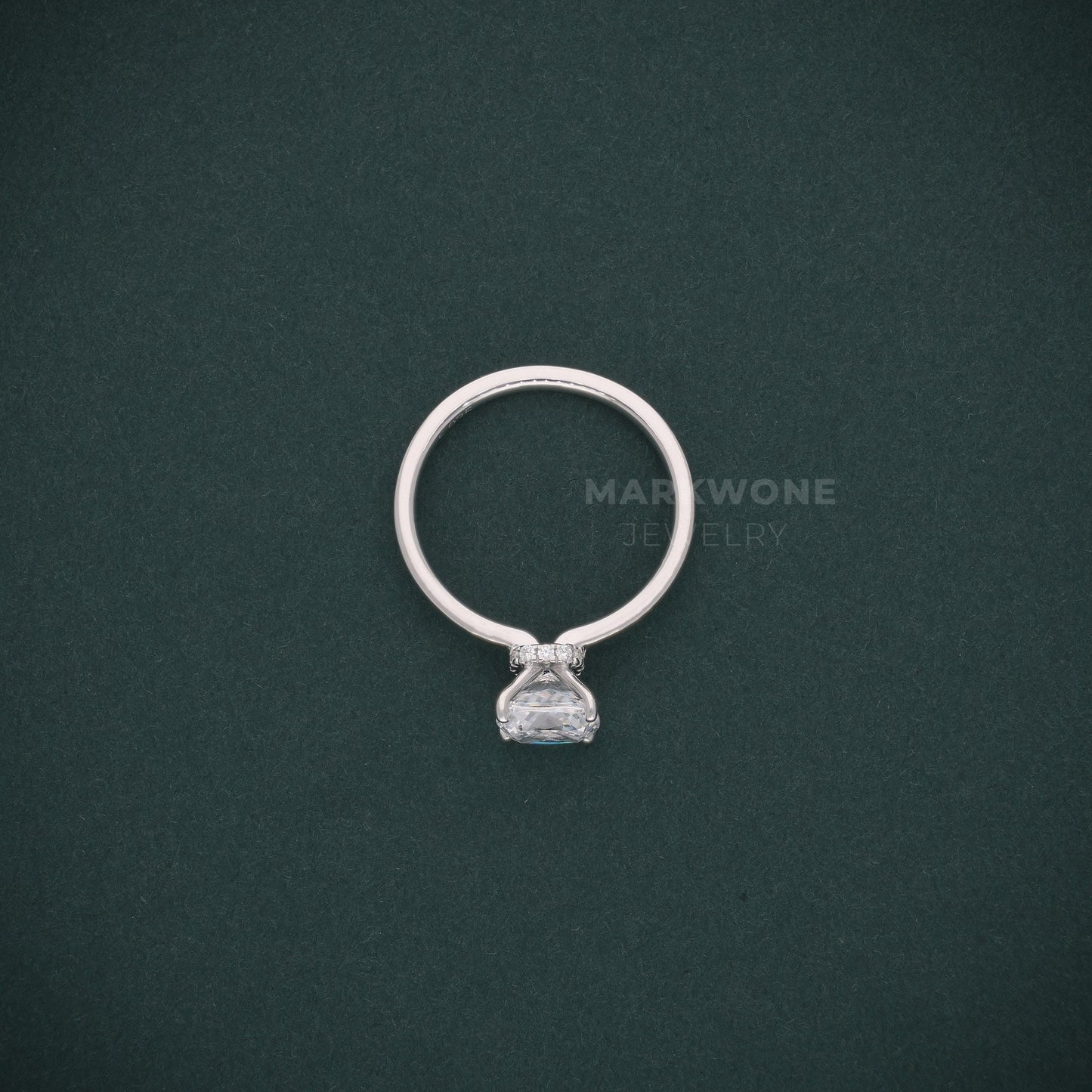 Cushion-cut Diamond Ring