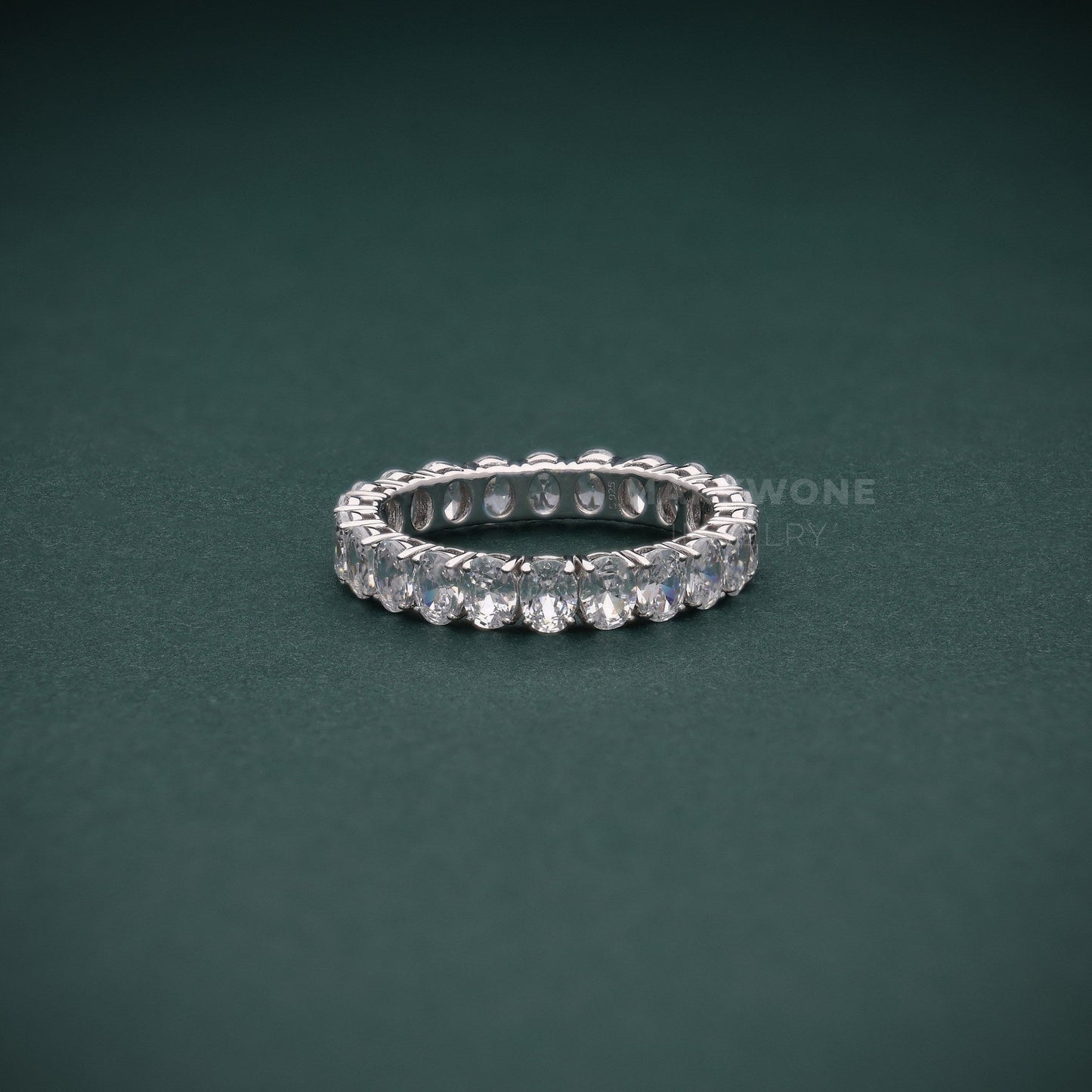 Oval Cut Diamond Eternity Ring