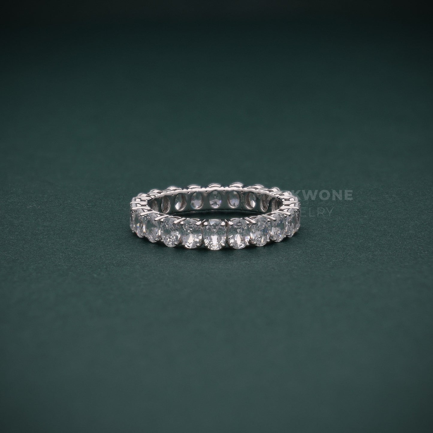 Oval Cut Diamond Eternity Ring