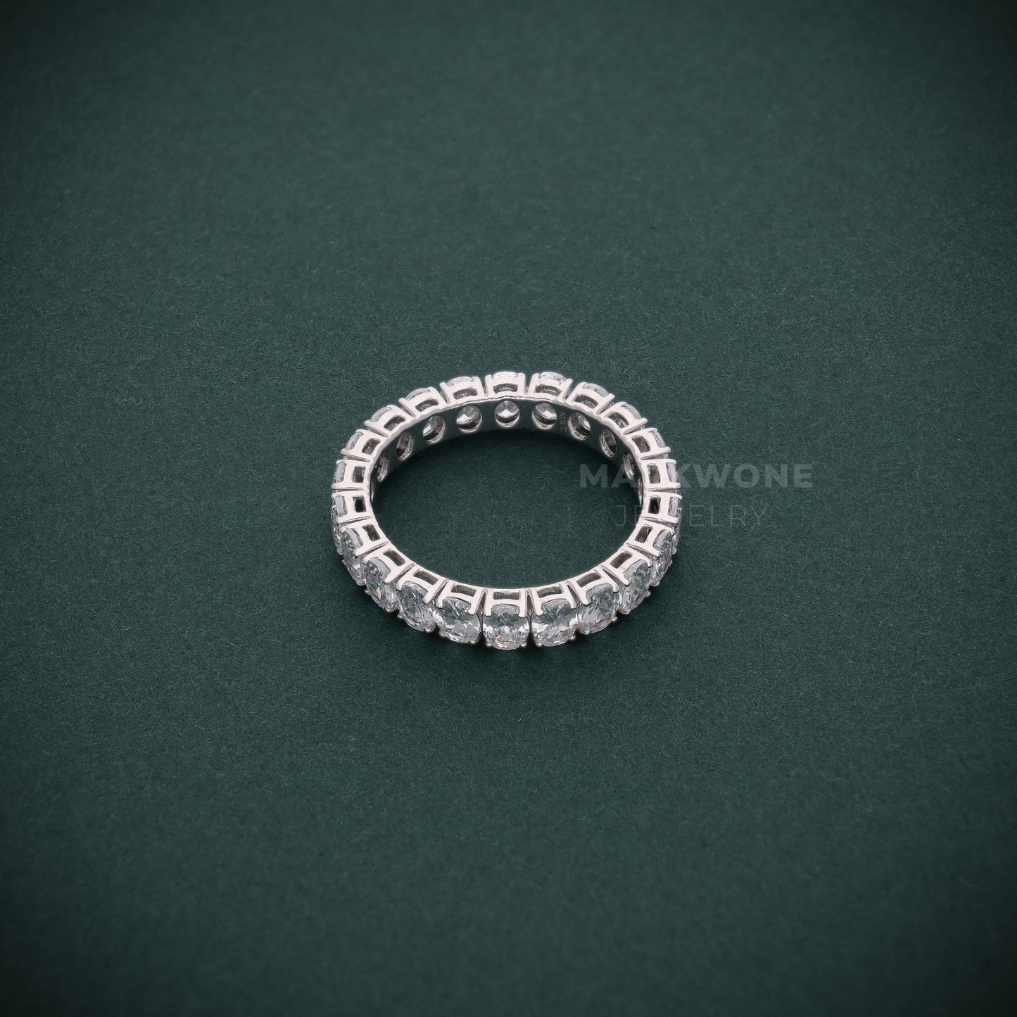 Oval Cut Diamond Eternity Ring