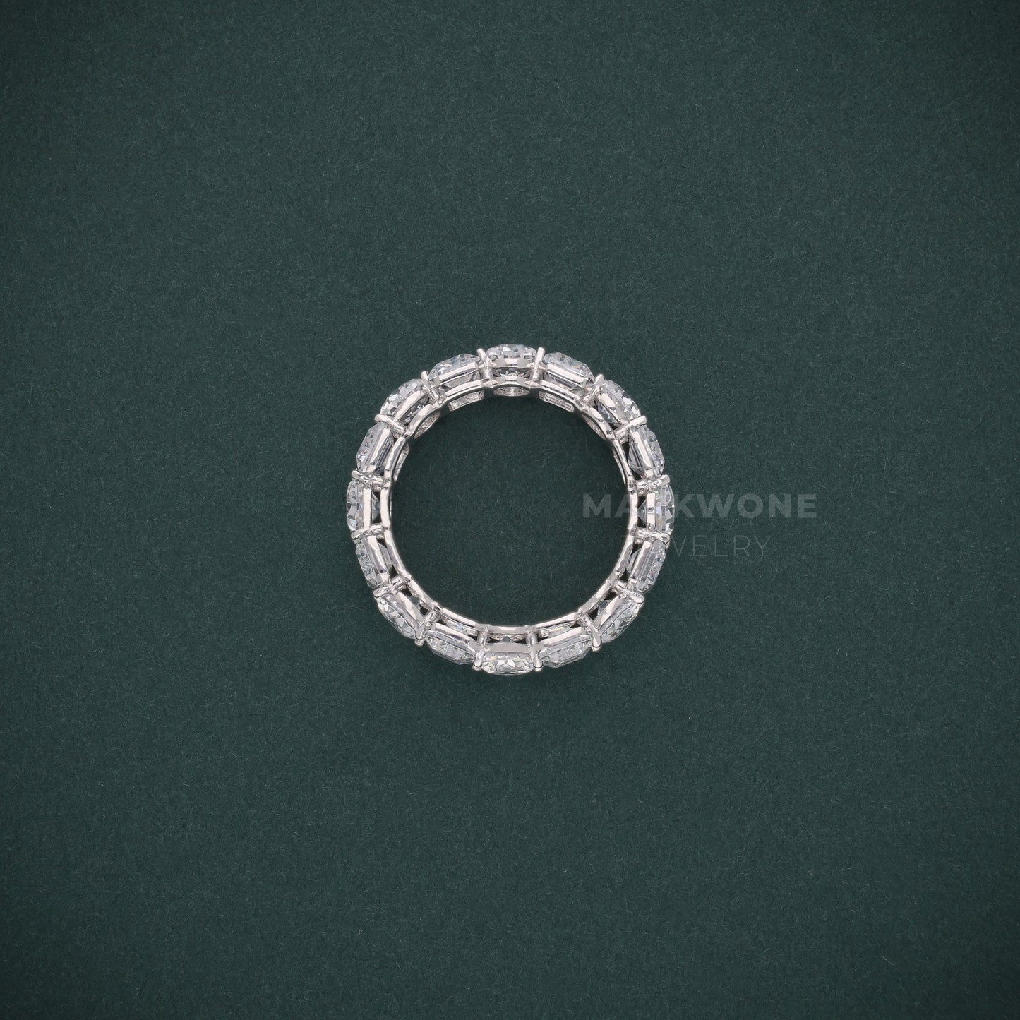 Mixed-Cut Diamond Eternity Band