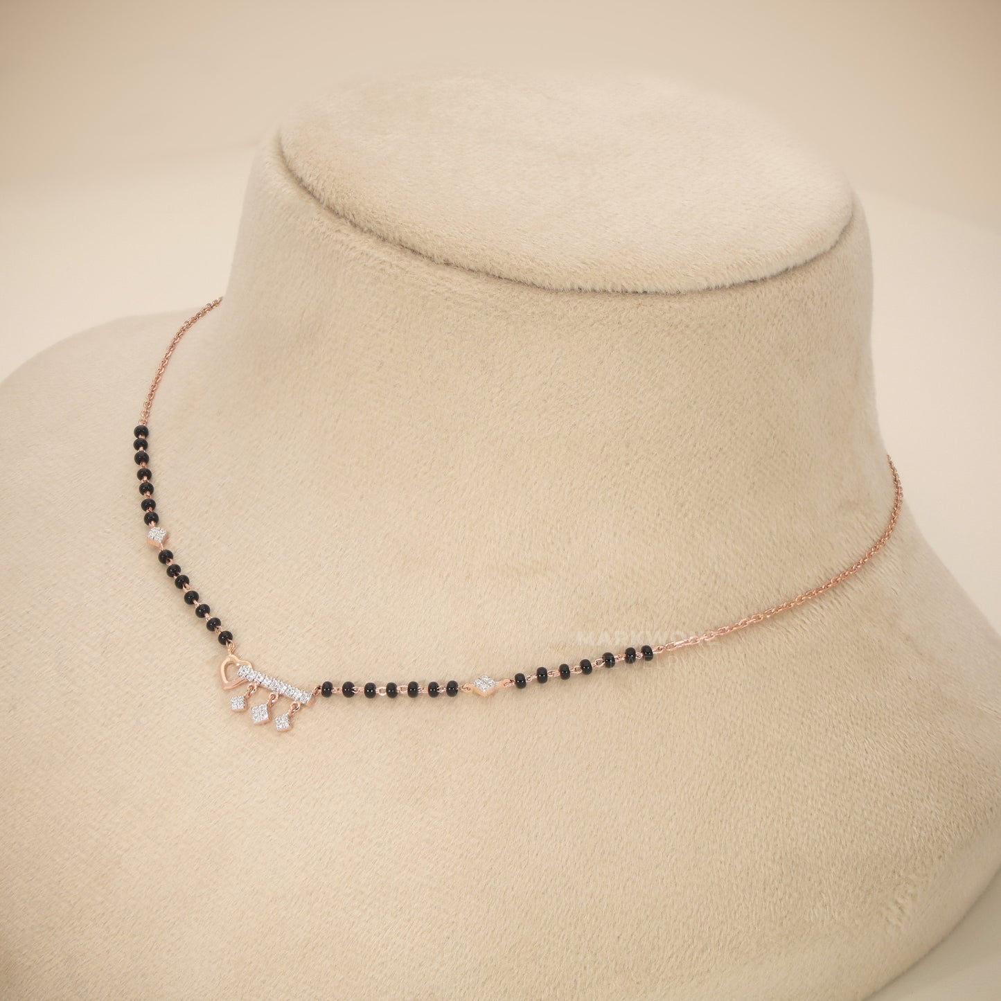 Diamond Bloom Mangalsutra