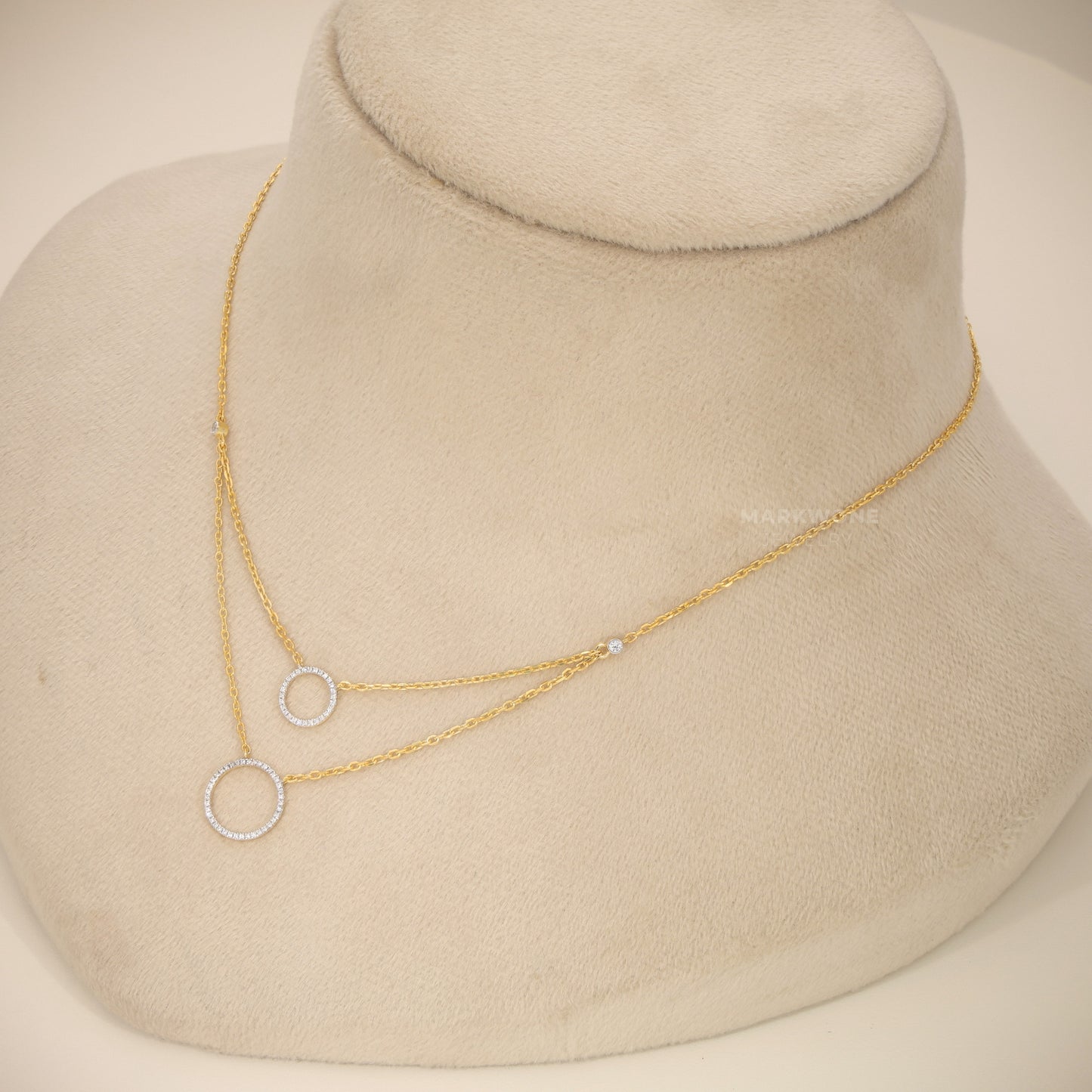 Multi-Layer Solitaire Necklace