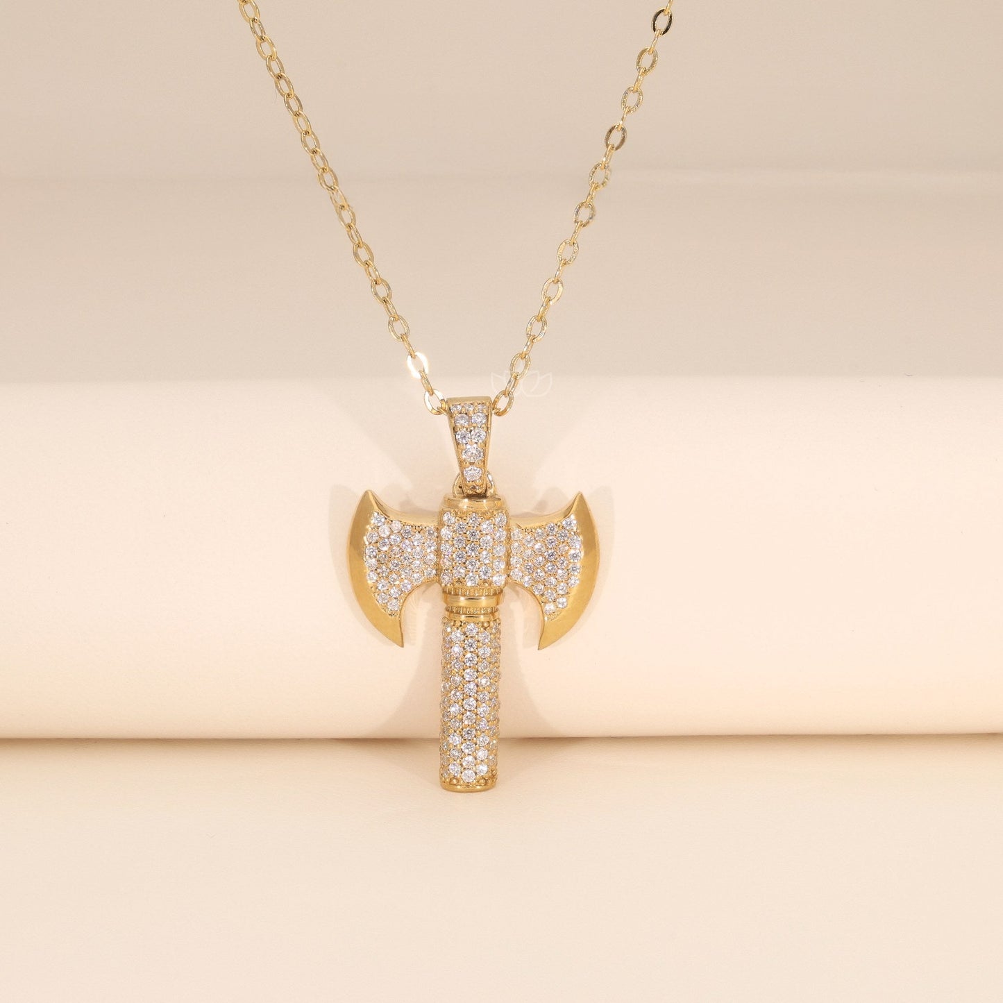Diamond Cross Pendent